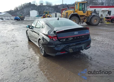 2022 Hyundai Sonata Limited z USA, uszkodzony, nr VIN KMHL34J26NA215097